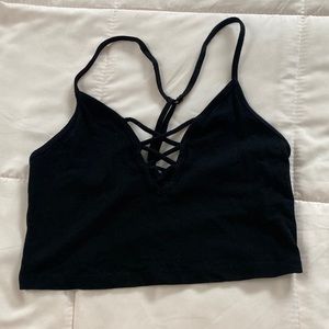 Womens Racer Back crop top